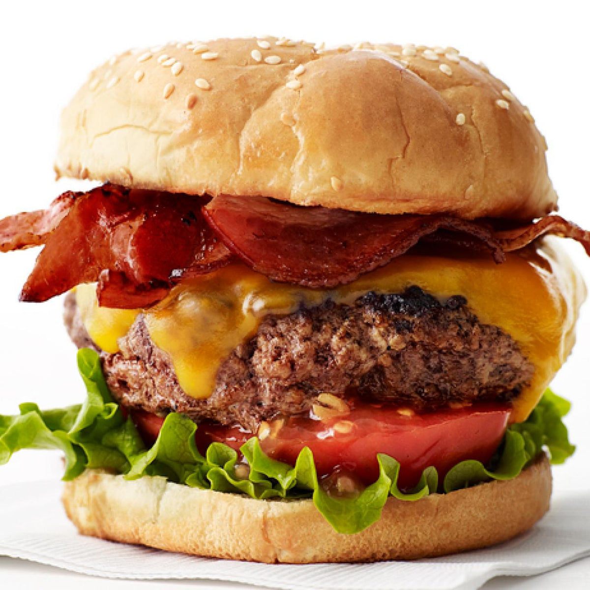 BACON CHEESEBURGER SANDWICH