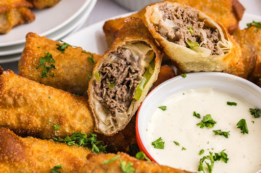 CHEESESTEAK EGG ROLL
